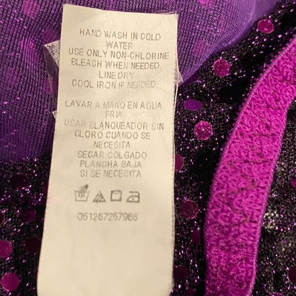 Genie Costume Purple Size XL - Picture 8 of 11